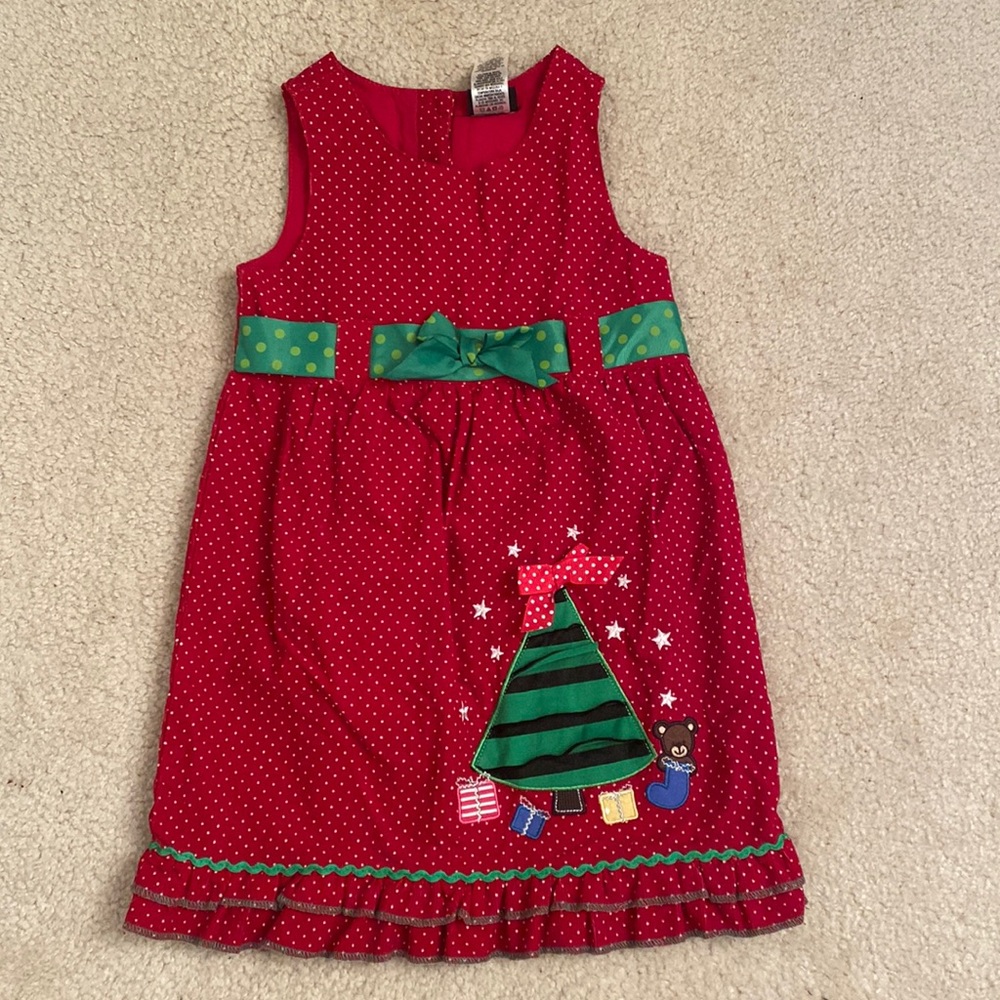 Little Girls Christmas Dress 5T